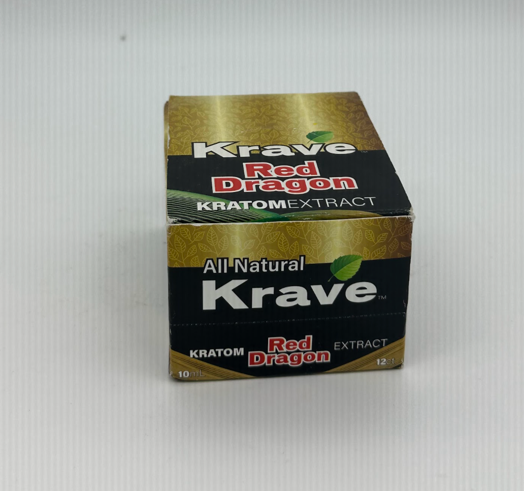 Krave Red Dragon Kratom Shots 12ct