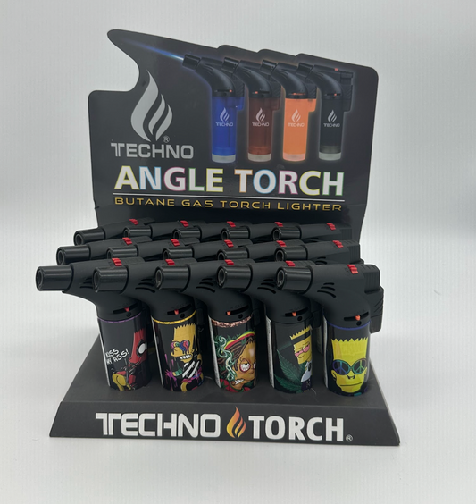 Techno Torch Angle Torch 15ct (Simpsons)