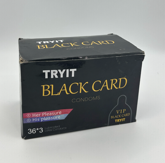 TRYIT Black Card 36ct