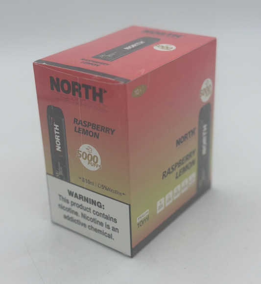 North Vape 5000 (Raspberry Lemon)