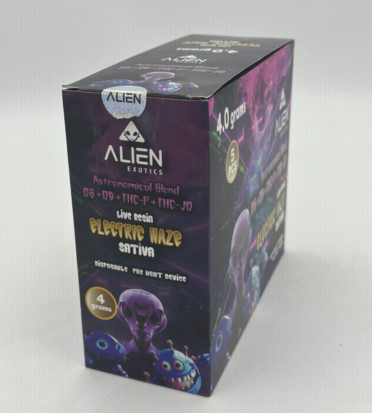 Alien Exotics Disposable 4g (Afghan Kush) 5ct