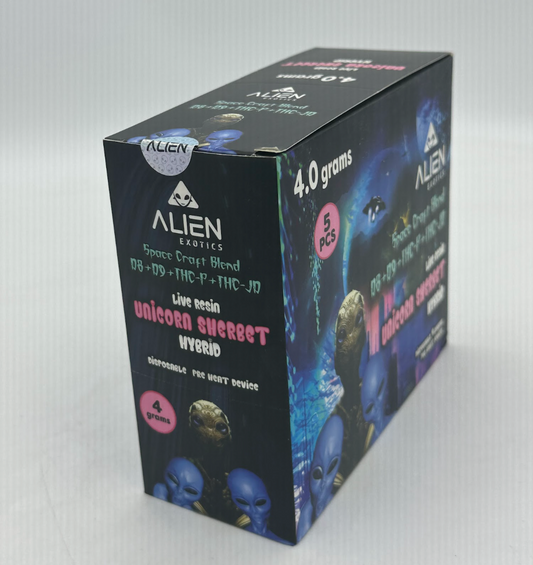 Alien Exotics Disposable 4g (Unicorn Sherbet) 5ct