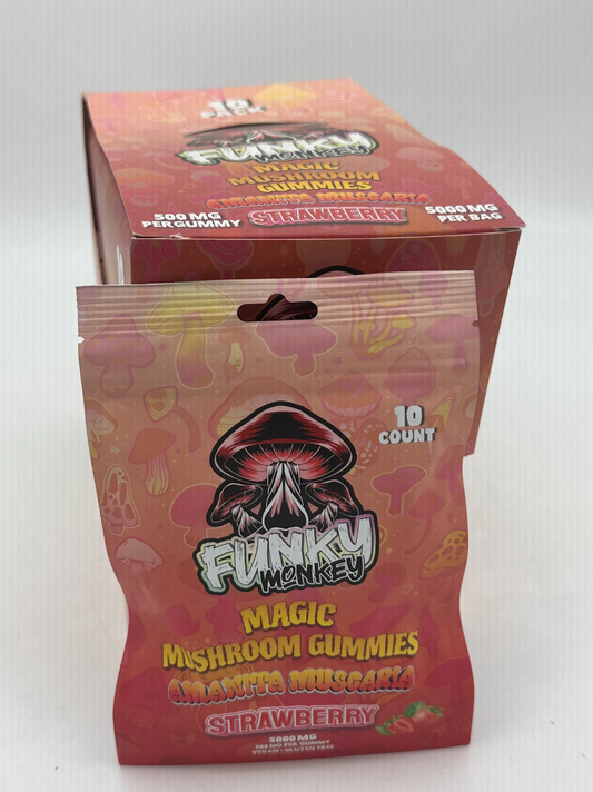 Funky Monkey Magic Gummies 10/CT (Strawberry)