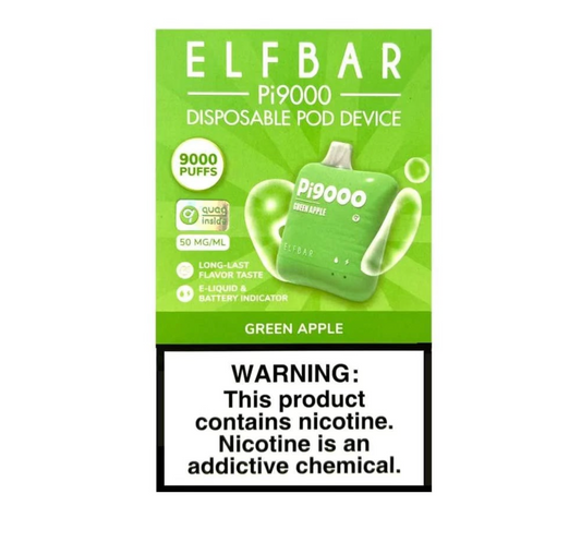 Elfbar Pi9000 (green apple)