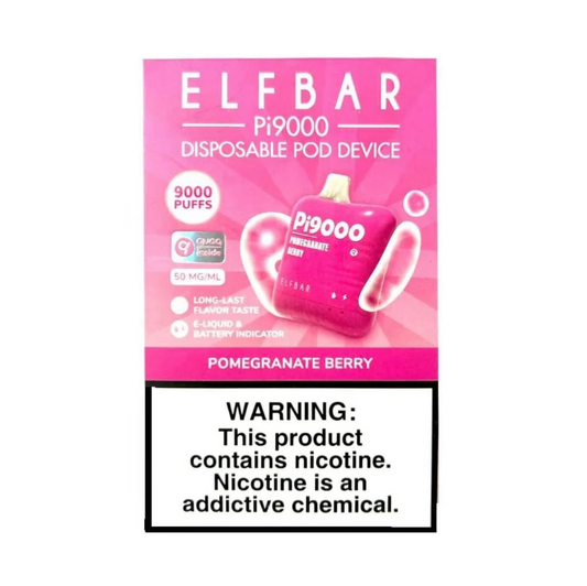 Elfbar Pi9000 (pomegrante berry)