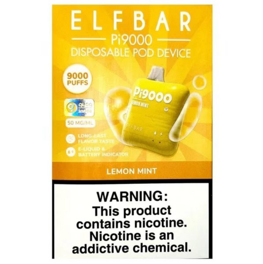 Elfbar Pi9000 (lemon mint)