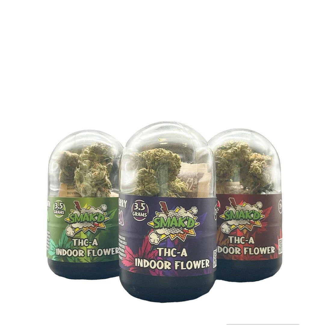 Smak'd Indoor THC-A Flower I 3.5G Glass Jar